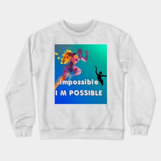 Positive thoughts Crewneck Sweatshirt